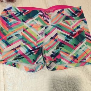 Colorful Geometric Women's Shorts